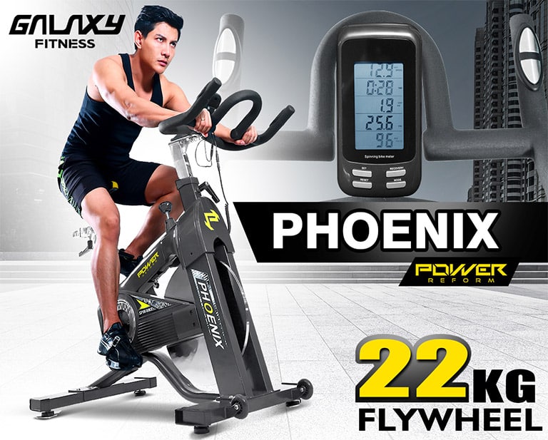 จักรยาน Spin Bike จักรยานออกกำลังกาย รุ่น PHOENIX