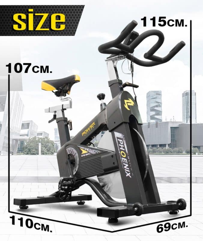 จักรยาน Spin Bike จักรยานออกกำลังกาย รุ่น PHOENIX